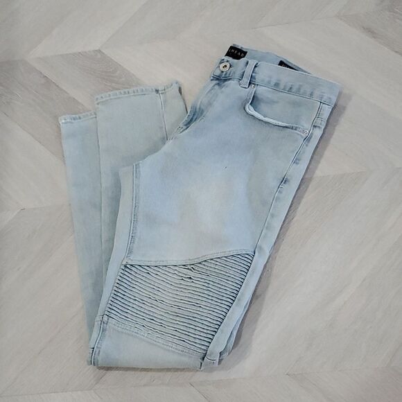Bullhead Mens Stacked Skinny Jeans, Size 31x32 - Picture 1 of 6